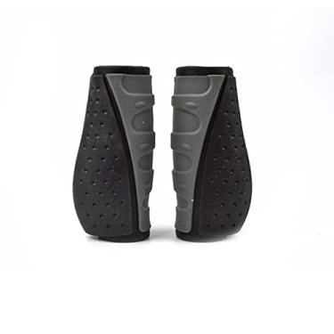 Imagem de Punho de bicicleta antiderrapante de borracha ergonômica costurada à mão, alavanca de guidão retrô casual com velocidade variável para MTB, bicicleta de estrada, bicicletas dobráveis (90 mm)