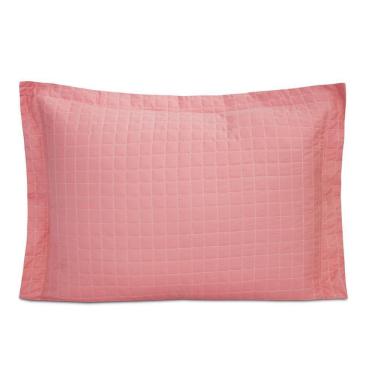 Imagem de Porta Travesseiro Avulso Versatile Micropercal Coral Rosa
