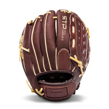 Imagem de Franklin Sports Luvas de beisebol – RTP Pro Baseball Fielding Glove – Luva interna – 25,4 cm, marrom