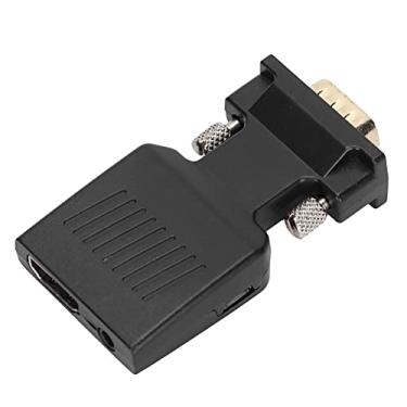 Imagem de Conversor HD Feminino para Masculino, Interface Multimídia HD 1080P para Adaptador VGA Mini Cabo de Áudio Estável para PC para Laptops