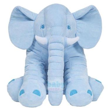 Imagem de Almofada Elefante Gigante Azul  Buba