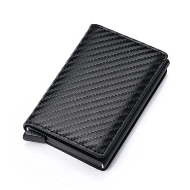 Imagem de Cartera De Hombre Con Tarjetero De Aluminio Protección Rfid (Preto)