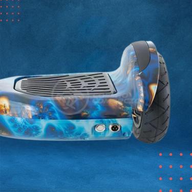 Imagem de Hoverboard Infantil Skate Elétrico Led Azul Oceano