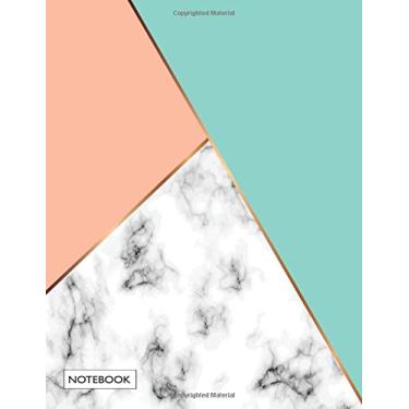 Imagem de Notebook: Mable on pink & green cover and Dot Graph Line Sketch pages, Extra large (8.5 x 11) inches, 110 pages, White paper, Sketch, Draw and Paint