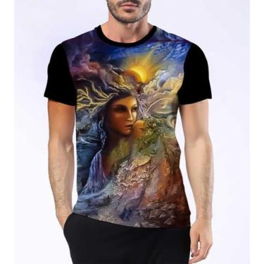 Imagem de Camisa Camiseta Gaia Titã Mitologia Grega Criadora Terra 4 - Dias No E