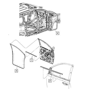 Imagem de Cinto de porta frontal com tiras