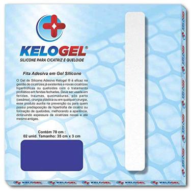 Imagem de Fita de Silicone para Cicatriz e Prevenção de Queloide - UN - Kelogel (70 x 3 cm) - D170