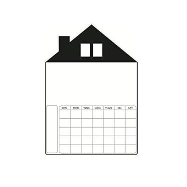 Imagem de Adesivos magnéticos apagáveis a seco para quadro branco macio para cozinha casa geladeira geladeira semanal plaina memorando a3 quadro calendário