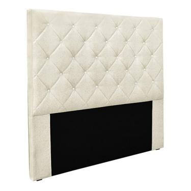 Imagem de Cabeceira King Size 1,95m Tàzio Linho Natural - Gran Belo