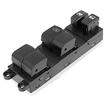 Imagem de X AUTOHAUX Interruptor de janela elétrica lateral do motorista mestre 25401-ED500 substituição para Nissan Versa 2007-2009