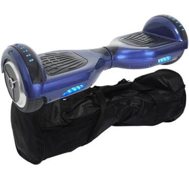 Hoverboard Skate Elétrico 6.5'' Fogo e Água com LED e Bluetooth em Promoção  na Americanas