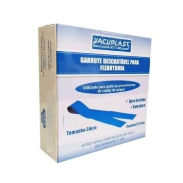 Imagem de Torniquete (Garrote) Descartável de 36cm - 25 Tiras