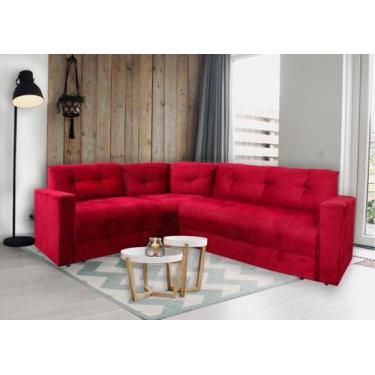 Sofa de canto vermelho magazine luiza: Ofertas com os Menores Preços no  Buscapé