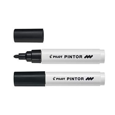 Imagem de Pincel marcador Pintor ponta média 1.4mm - preto - Pilot