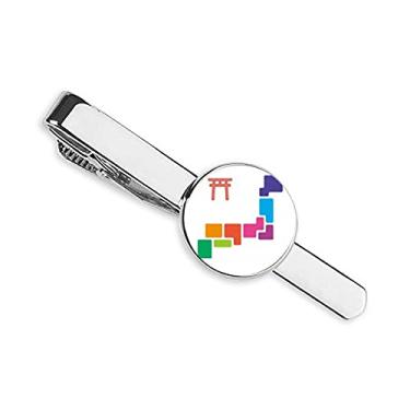 Imagem de Temple Japanese Traditional Customs Tóquio Gravata Clip Bar Presente Homem Empresarial
