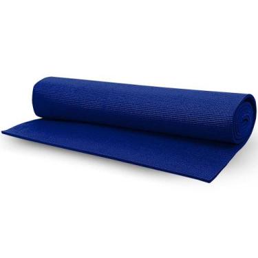 Imagem de Yoga Mat - Tapete De Yoga Azul  Acte