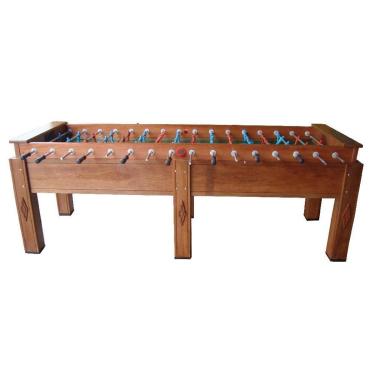 Imagem de Mesa de Pebolim Totó Dinâmica Diversões  com Ferros Passantes para 08 Jogadores-Unissex