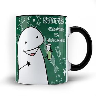 Imagem de Caneca xicara Flork Graduando em Biomedicina 23 (Preta)