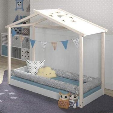 Imagem de Mini Cama Infantil Montessoriana Sky