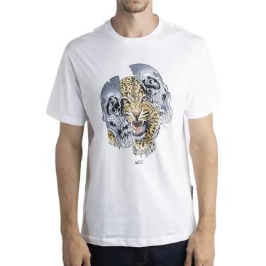 Imagem de Camiseta MCD Regular Onça Caveira WT23 Masculina Branco