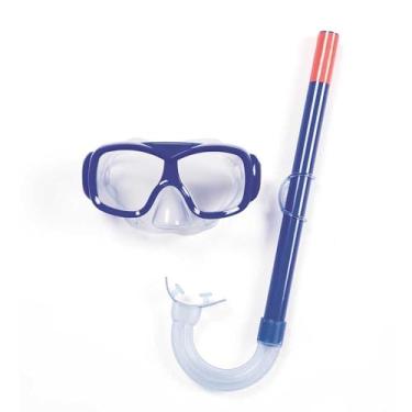 Imagem de Bestway, Kit de Mergulho Freestyle com Máscara e Snorkel, Azul.
