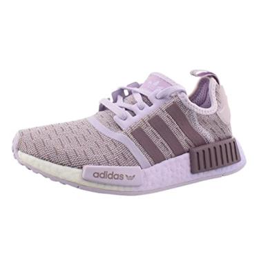 Imagem de adidas Sapatos NMD R1 para Mulher, Roxo/branco-roxo, 5.5