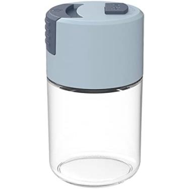 Imagem de Garrafa de sal de controle quantitativo, garrafa de tempero de cozinha, tanque de sal refinado tipo prensa, garrafa de pimenta cominho mensurável, acessórios de cozinha/1132