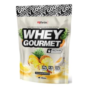 Imagem de Whey Protein Gourmet 907g Refil - FN Forbis (Abacaxi com Leite Condensado)