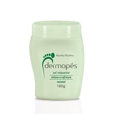 Imagem de Sal Relaxante Com Mentol Para os Pés Relaxa e Refresca Dermopés Abelha Rainha 160g
