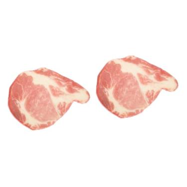 Imagem de Abaodam 2 Unidades Modelo de simulação de carne bovina decoração de bife artificial min...