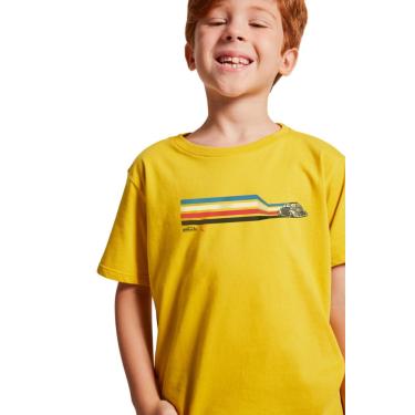 Imagem de Infantil - Camiseta Fusca Reserva Mini Amarelo  menino