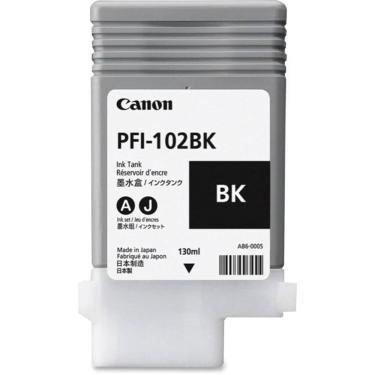 Imagem de Cartucho Plotter Canon PFI 102 BK Preto