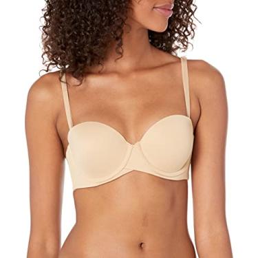 Imagem de Maidenform Sutiã feminino Stay Put sem alças Se6990, Bege, 38B