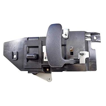 Imagem de PT Auto Warehouse GM-2901A-FR - Maçaneta interna interna, caixa preta com alavanca preta - frente do lado do passageiro