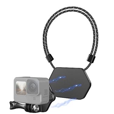 Imagem de Suporte magnético de liberação rápida no peito para GoPro Hero 11 10 9 8 7 6 5 Insta360 X2 X3 DJI Action 2 3, suporte de alça de corpo e acessórios de alça de pescoço de câmera oculta acessório de
