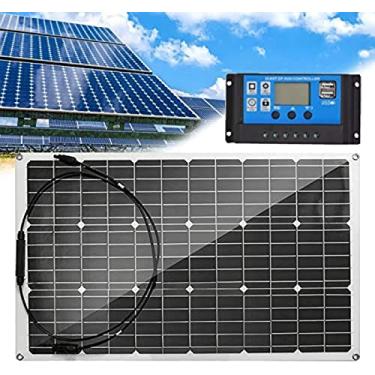 Imagem de Painel solar monocristalino 400W/800W 18V, 2 pacotes de módulo fotovoltaico monocristalino flexível de alta eficiência para casa, camping, barco, caravana, trailer e outras aplicações fora d