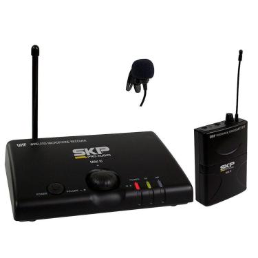 Imagem de Skp Microfone Mini-iii Base + 1 Mic Lapela Uhf S- Fio