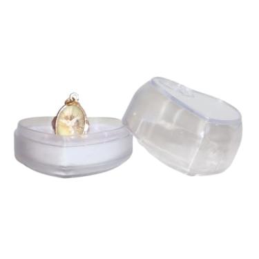 Imagem de Medalha Divino Espírito Santo + caixa acrílica coração 2 uni