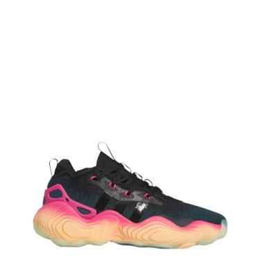 Imagem de adidas Tênis de basquete Trae Young 3, Arctic Night/Core Black/Acid Orange, 41