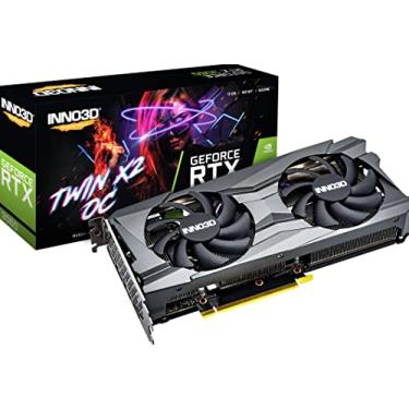 Imagem de Placa de Vídeo INNO3D NVIDIA GeForce RTX 3060 TWIN X2 OC, 12GB, GDDR6, 192-bit