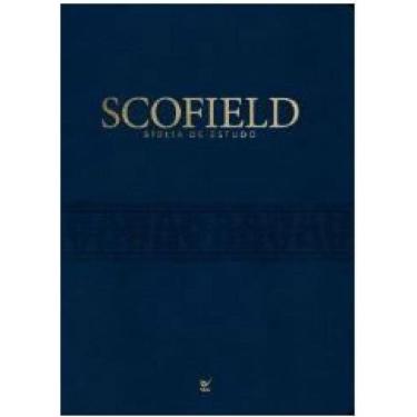 Imagem de Bíblia De Estudo Scofield Azul