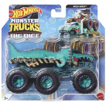 Imagem de Hot Wheels Monster TRUCKS Caminhoes Reboque Mega WREX Mattel HWN86