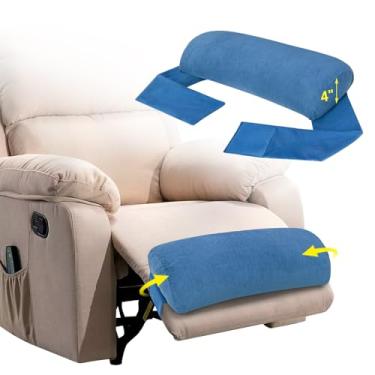Imagem de KAAMOS Almofada reclinável para descanso de pernas, travesseiro de descanso para pés reclináveis para pés de descanso, almofada de apoio para os pés de sofá para poltronas reclináveis, poltrona, sofá