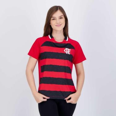 Imagem de Camisa Flamengo Manto Feminina Vermelha-Feminino