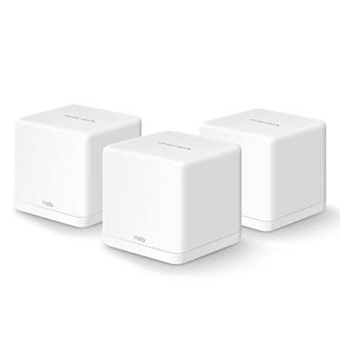 Imagem de MERCUSYS ROTEADOR WI-FI MESH NA CASA TODA AC1300 HALO H30G (PACK C/ 3), Branco