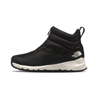 Imagem de THE NORTH FACE Bota de neve feminina ThermoBall com isolamento progressivo e zíper II, Tnf Preto/Gardênia Branco, 34