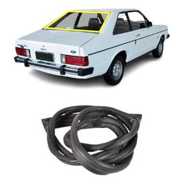 Imagem de Borracha Vidro Traseiro Vigia Corcel 2 Friso Aluminio - Disk Bor