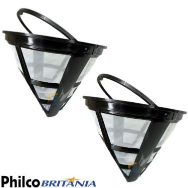 Imagem de 2 Coadores Permanentes das Cafeteiras Britania e Philco CP30 / CP38 / 
