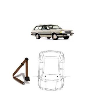 Imagem de Cinto de Segurança retrátil de 3 pontos dianteiro VW Quantum - HCML, M