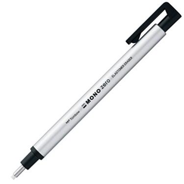 Imagem de Tombow Borracha de suporte, formato redondo mono zero prata (EH-KUR04)